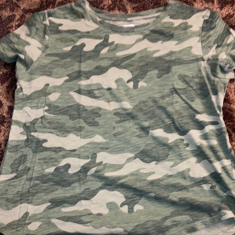 camouflage t-shirt